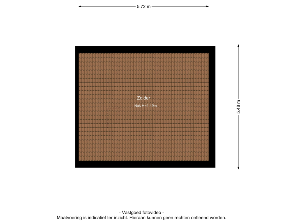 Bekijk plattegrond van 2e verdieping van Rozenstraat 43