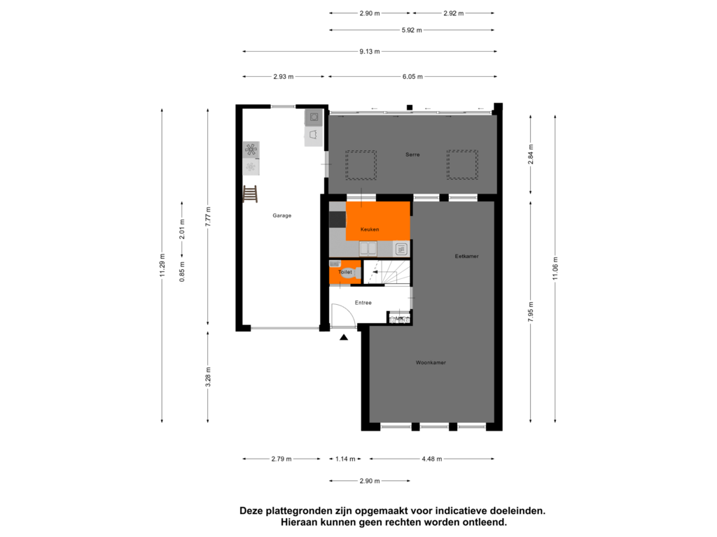 Bekijk plattegrond van Begane Grond van Aangelag 52