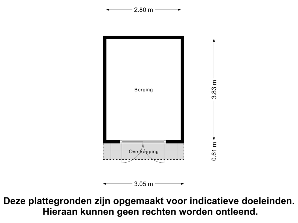 Bekijk plattegrond van Berging van Aangelag 52