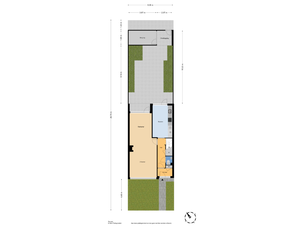 Bekijk plattegrond van Perceel van Van Polanenpark 206