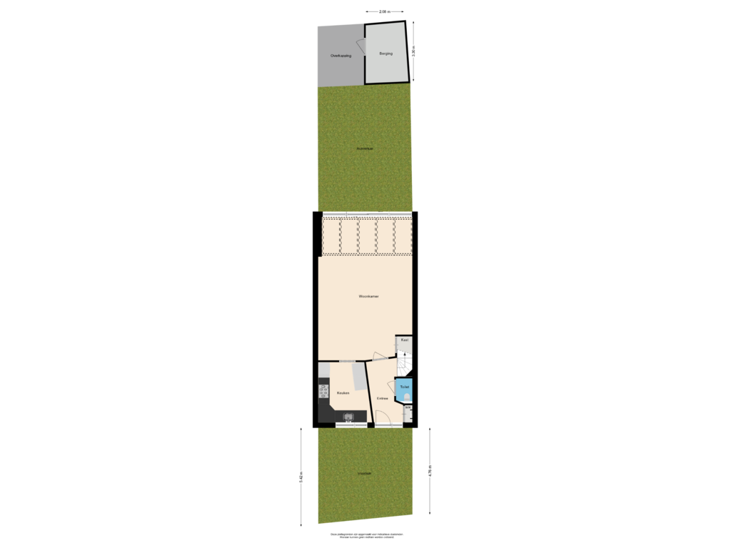 Bekijk plattegrond van Situatie van Appel acker 5