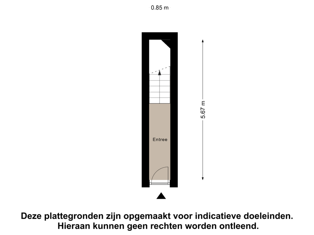 View floorplan of Begane Grond of Schilperoortstraat 54-B01