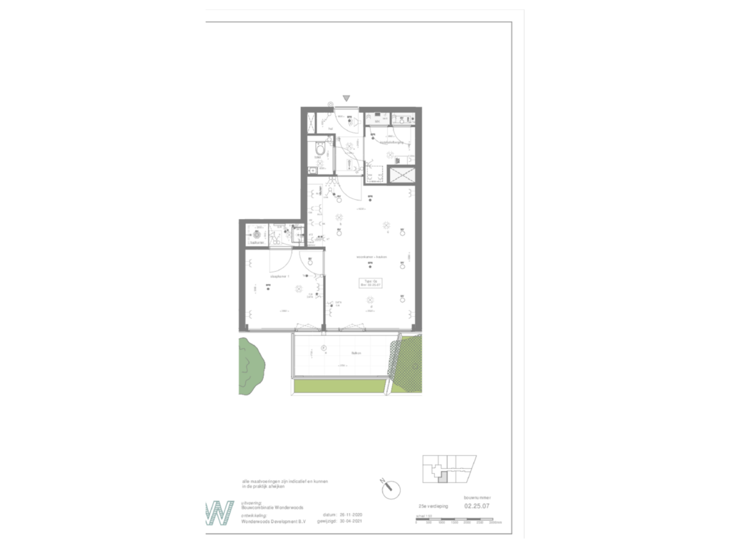 Bekijk plattegrond van First floor van Hoola van Nootenstraat 383