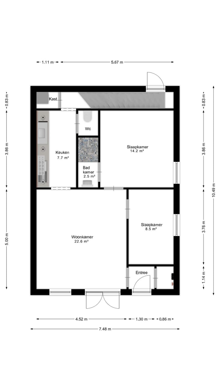 Foto 21 van Kruisstraat 32-B