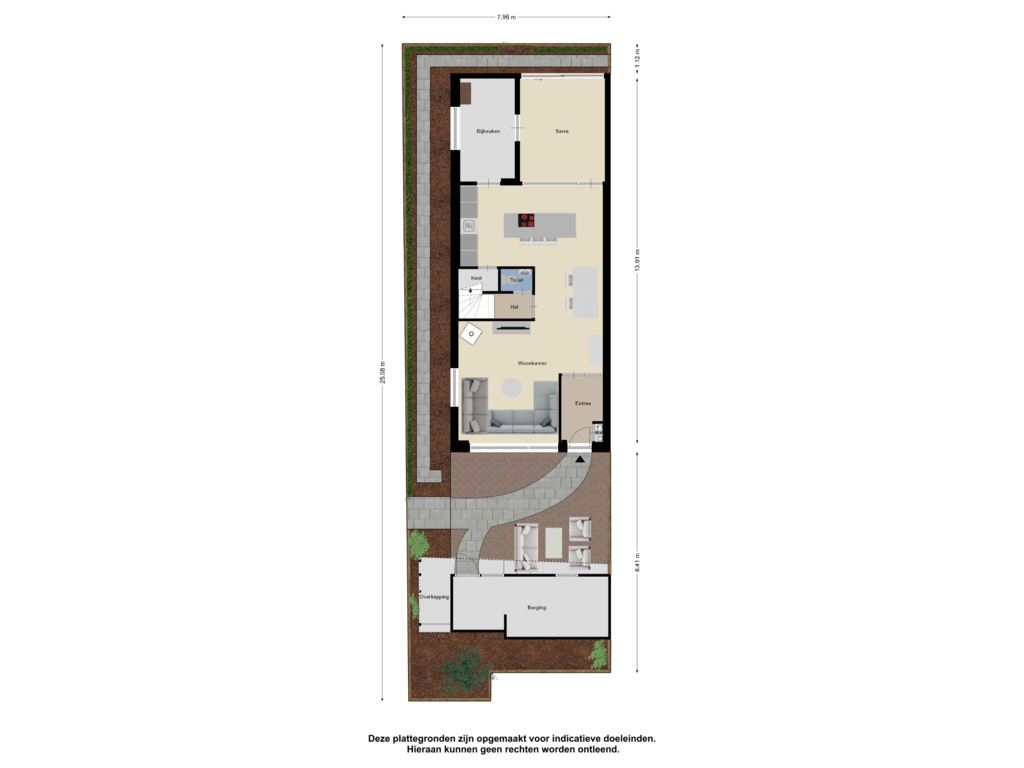 Bekijk plattegrond van Begane Grond Tuin van Maagdepalm 29