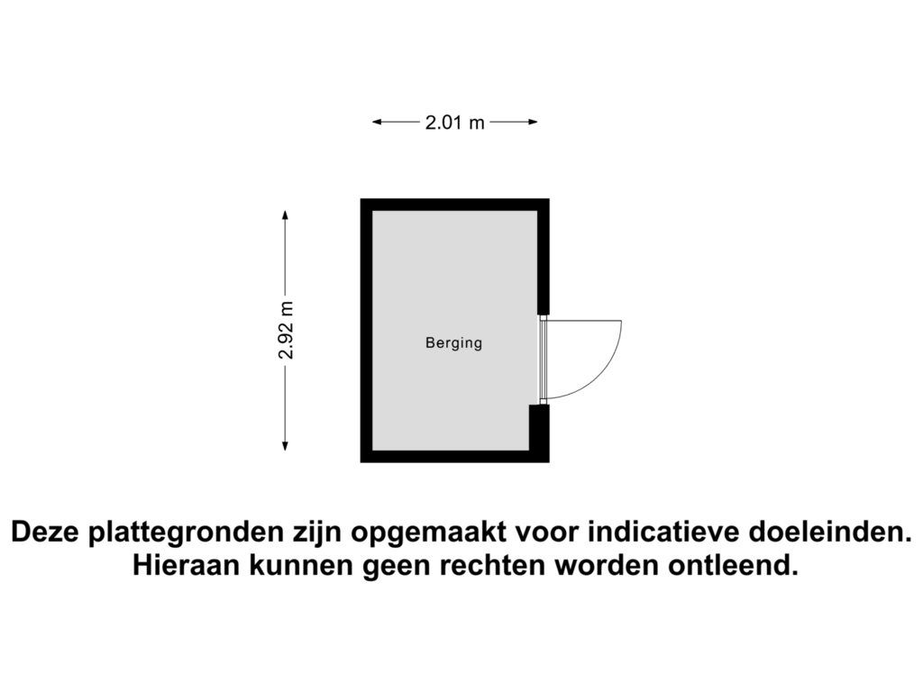 Bekijk plattegrond van Berging van Kleiput 1