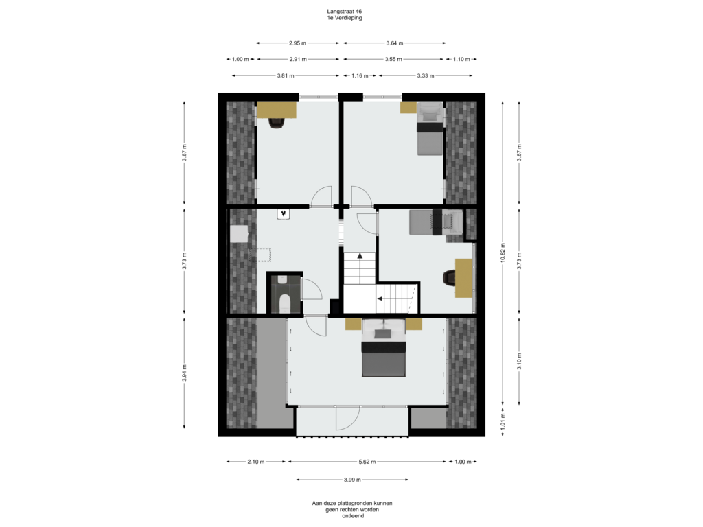 Bekijk plattegrond van 1e Verdieping van Langstraat 46