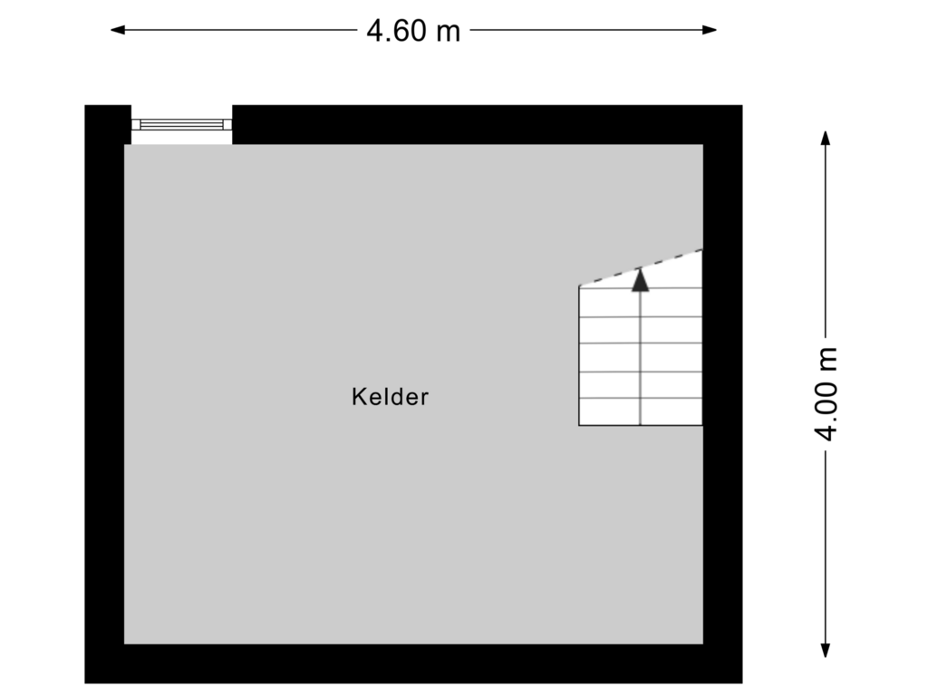 Bekijk plattegrond van Kelder van Emmerikseweg 15