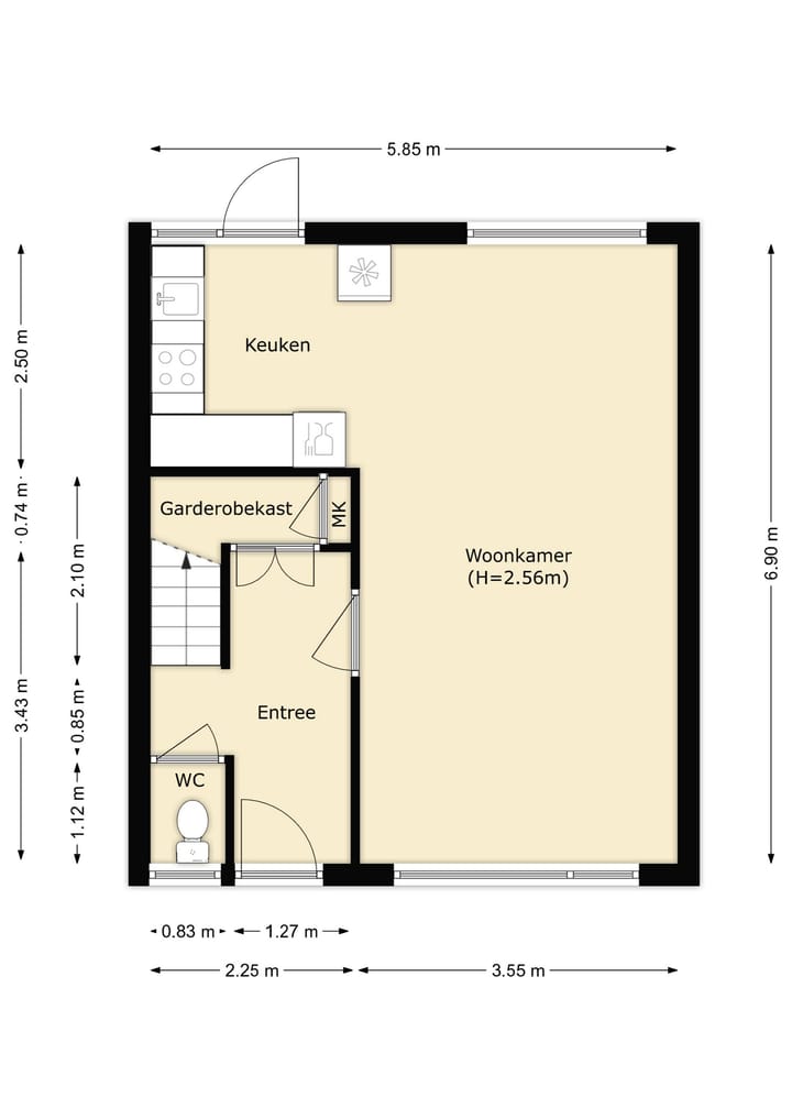 Foto 40 van Karel de Stoutestraat 29