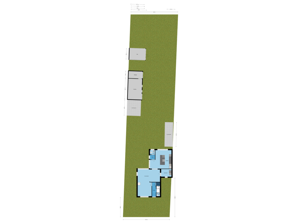 View floorplan of Situatie of Sint Janstraat 28