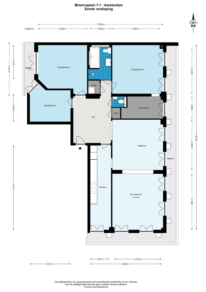 Foto 27 van Minervaplein 7-1