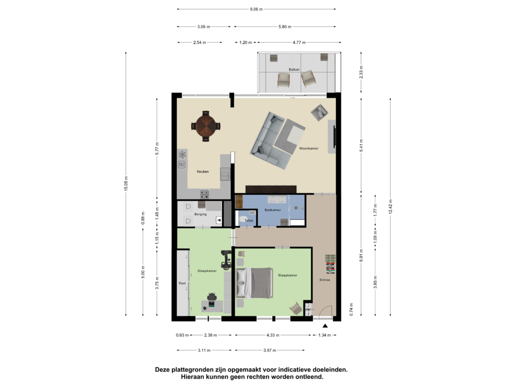 Bekijk plattegrond van Appartement van Zuidersingel 110