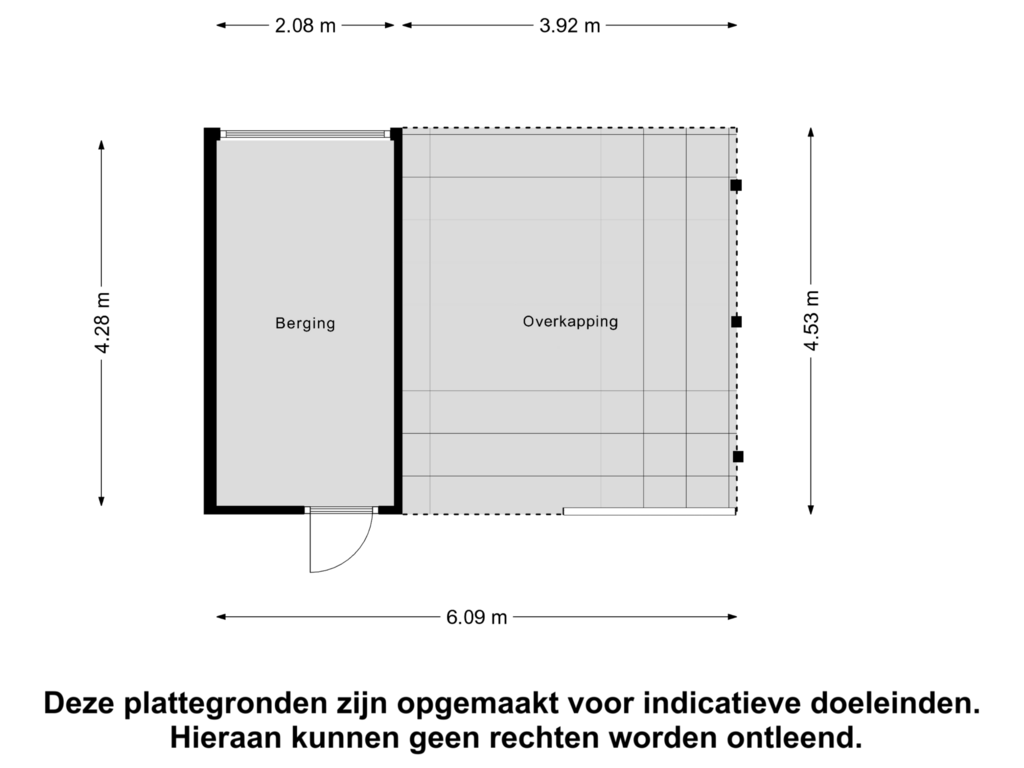 Bekijk plattegrond van Berging van Terberghorst 9