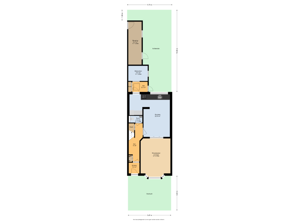 Bekijk plattegrond van Situatie van Aert van der Neerstraat 10