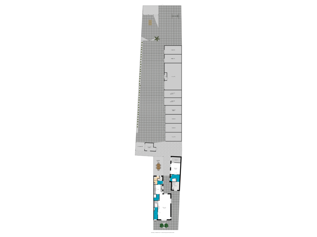 View floorplan of Tuin of Nachtegaallaan 36