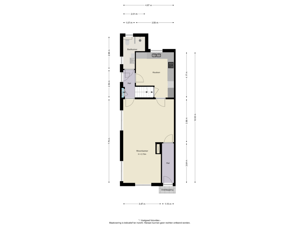 Bekijk plattegrond van Begane grond van Munnikhofsestraat 26