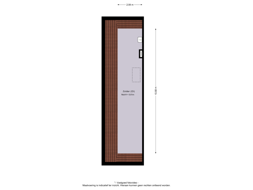 Bekijk plattegrond van 2e verdieping van Munnikhofsestraat 26