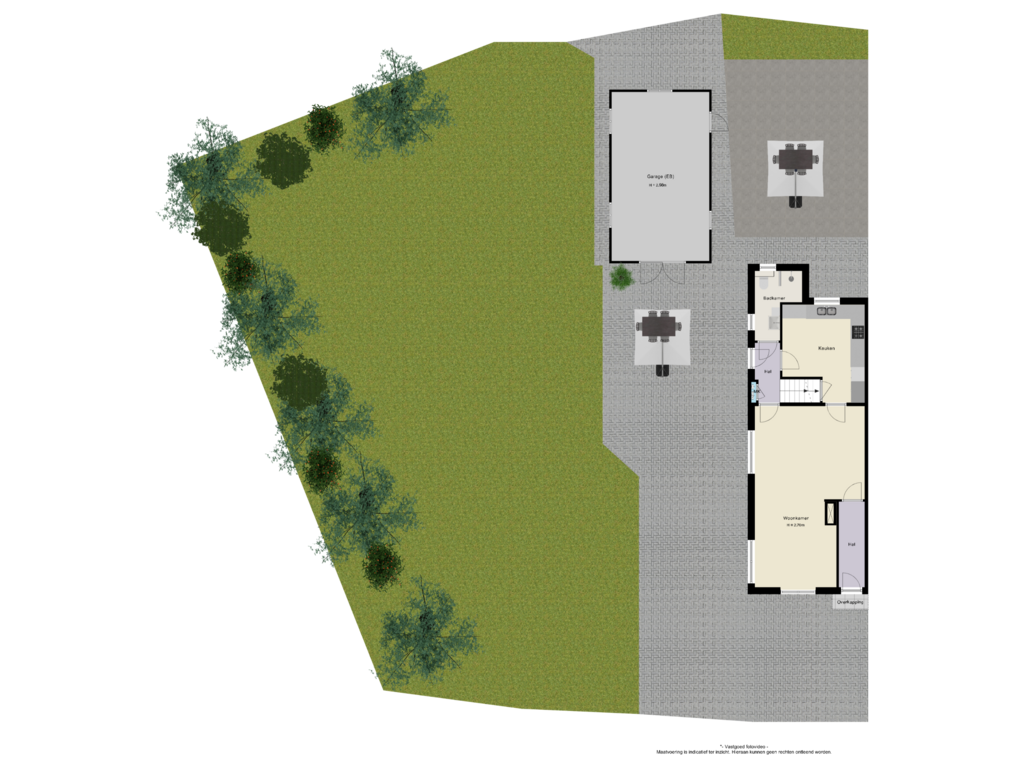 Bekijk plattegrond van Tuin van Munnikhofsestraat 26