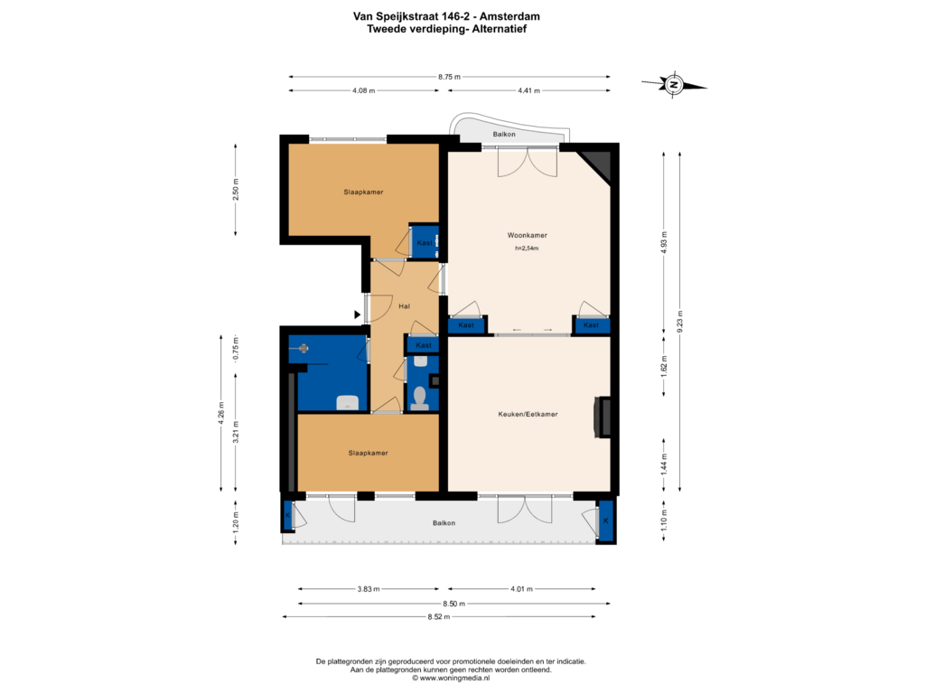 Bekijk plattegrond van 2e_verdieping_Alt van Van Speijkstraat 146-2