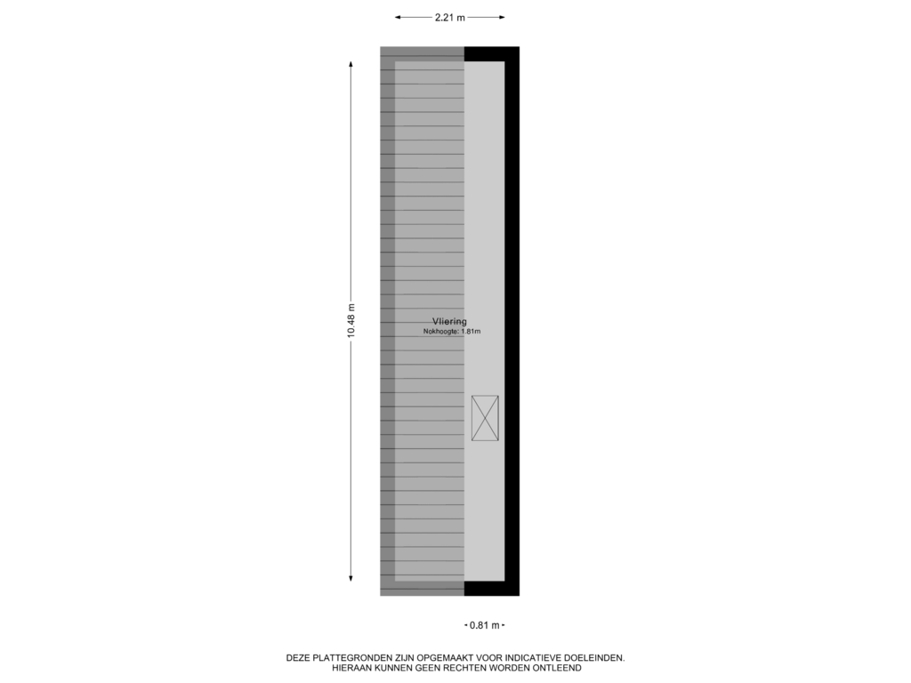 Bekijk plattegrond van 2e verdieping van Verlengde Kerkweg 39