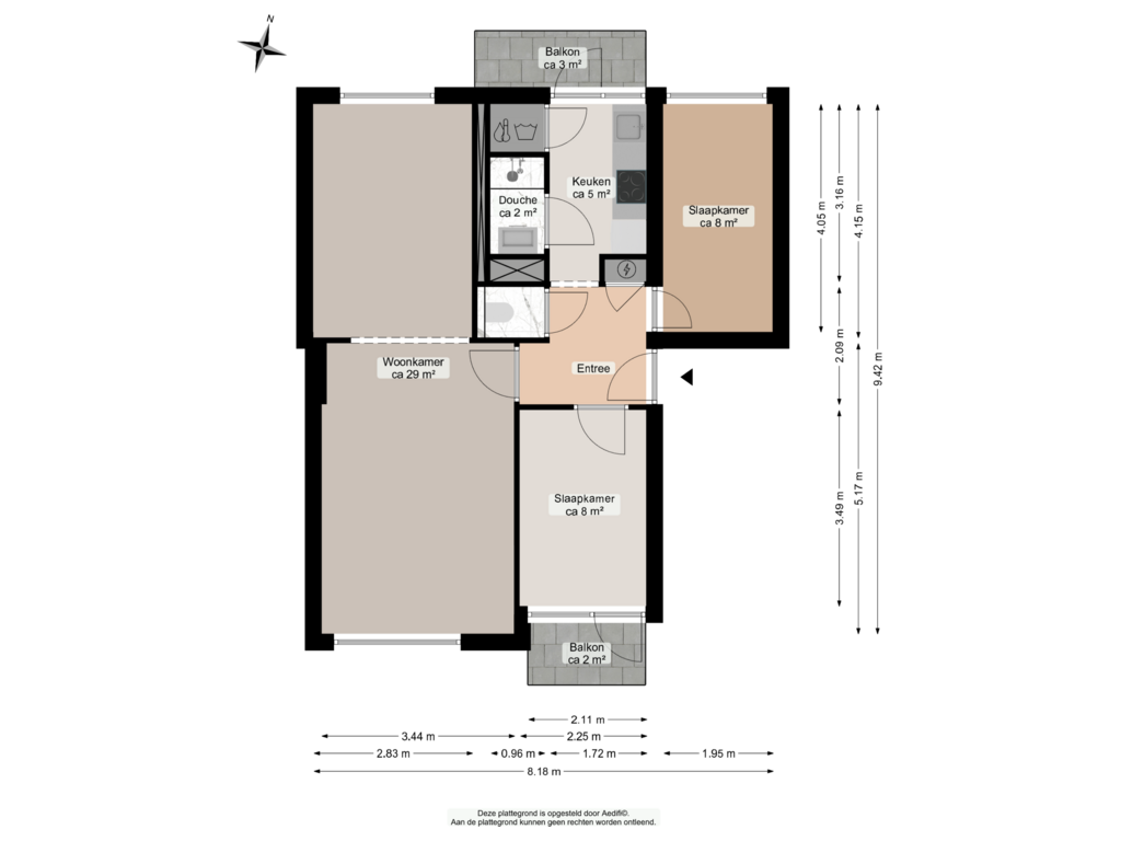 Bekijk plattegrond van Eerste verdieping van IJsselstraat 29-A