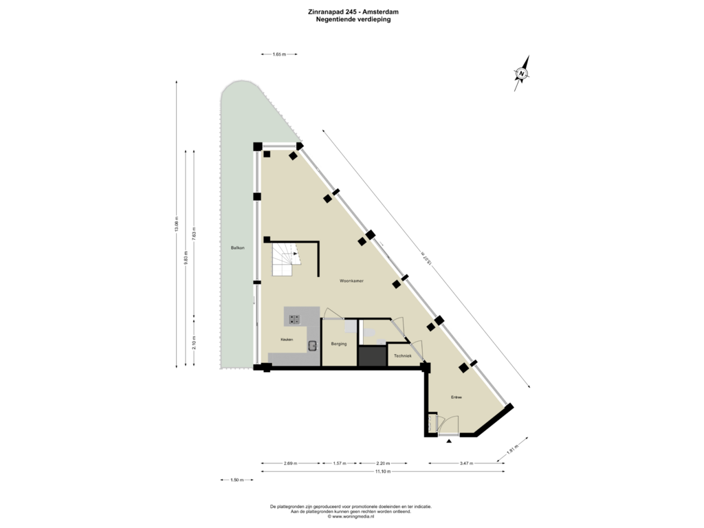 Bekijk plattegrond van 19_e_verd van Zinranapad 245