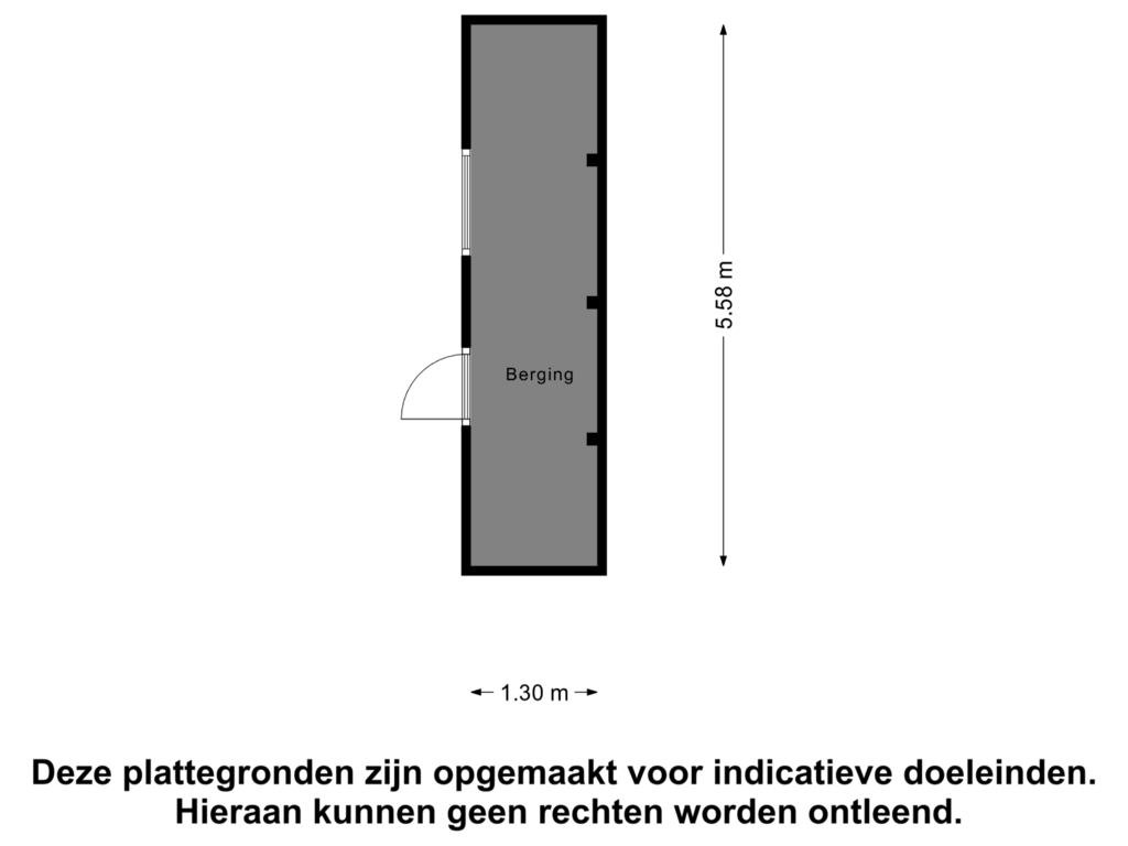 Bekijk plattegrond van Berging van Buys Ballotsingel 67