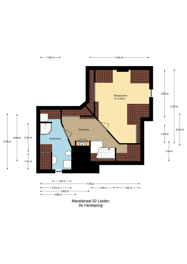 Foto 38 van Merelstraat 52