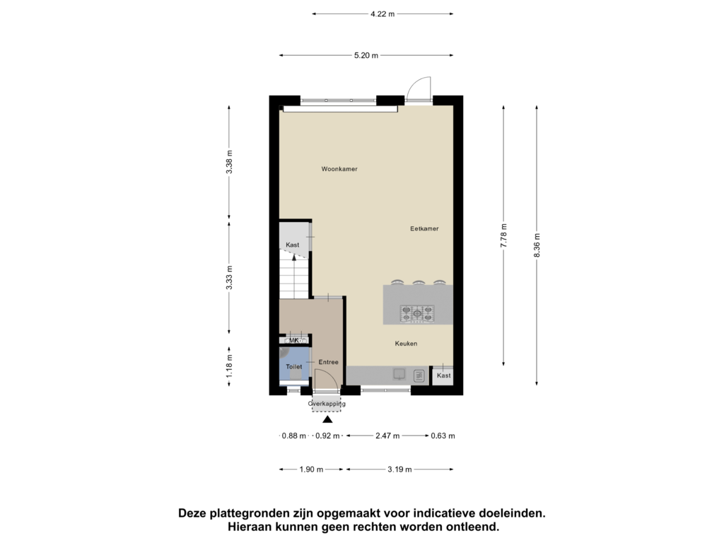 Bekijk plattegrond van Begane Grond van Cees Nooteboompad 3