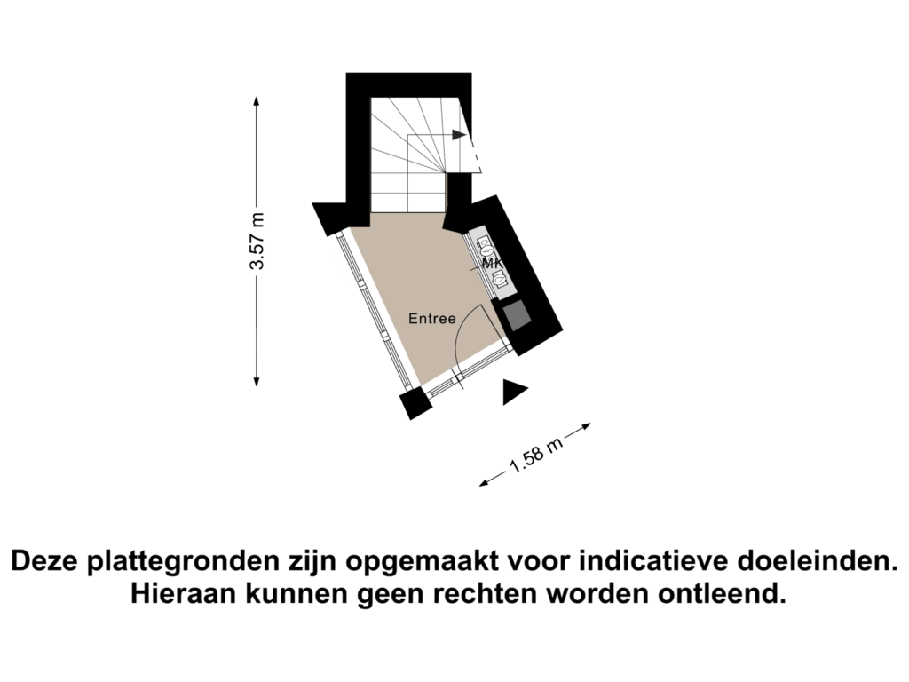 Bekijk plattegrond van Begane Grond van Sijthoffstraat 13