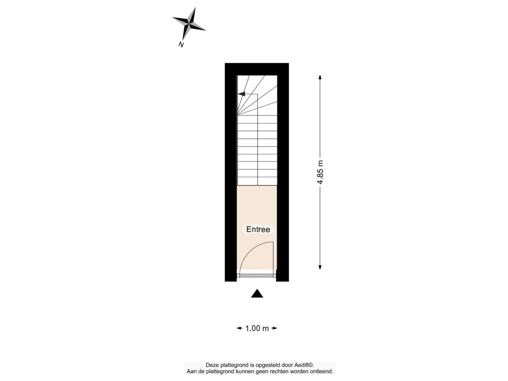 Bekijk plattegrond van Begane grond van Louise Henriettestraat 6-A