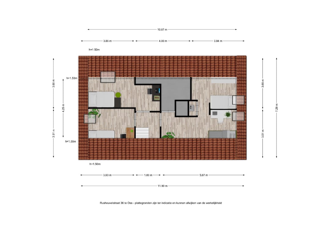 Foto 41 van Rusheuvelstraat 36