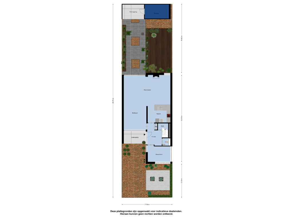 Bekijk plattegrond van Begane Grond_Tuin van Hans Lodeizenstraat 68