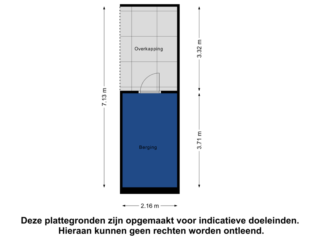 Bekijk plattegrond van Berging van Hans Lodeizenstraat 68