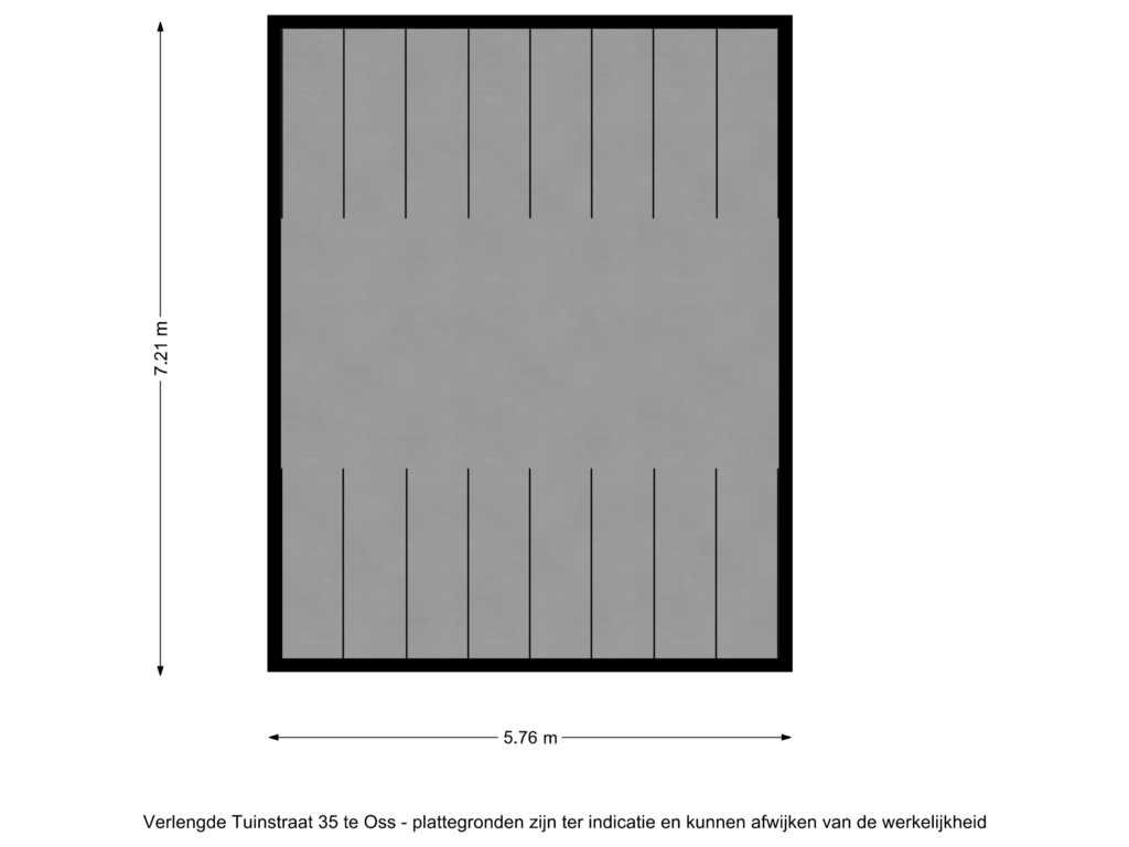 Bekijk plattegrond van Verlengde Tuinstraat 35 te Oss - tweede verdieping (copy) van Verlengde Tuinstraat 35