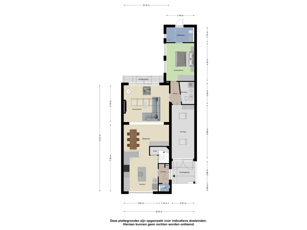 Bekijk plattegrond van Begane Grond van Nemerlaerhof 116