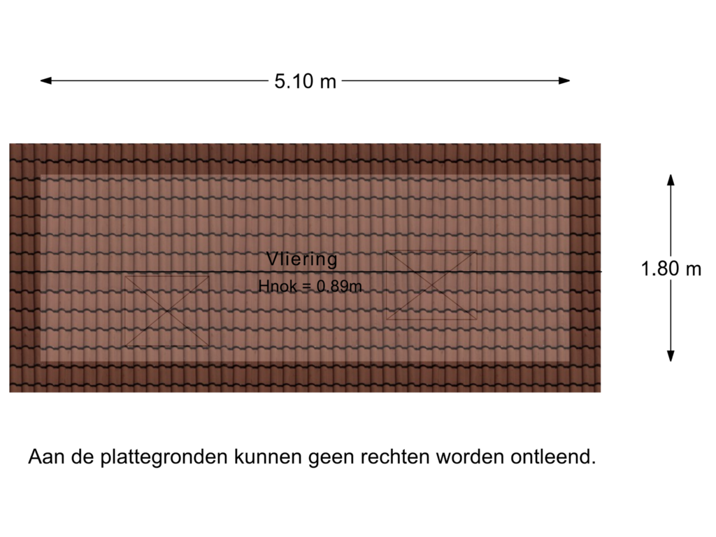 Bekijk plattegrond van Vliering van Hasebroekstraat 58