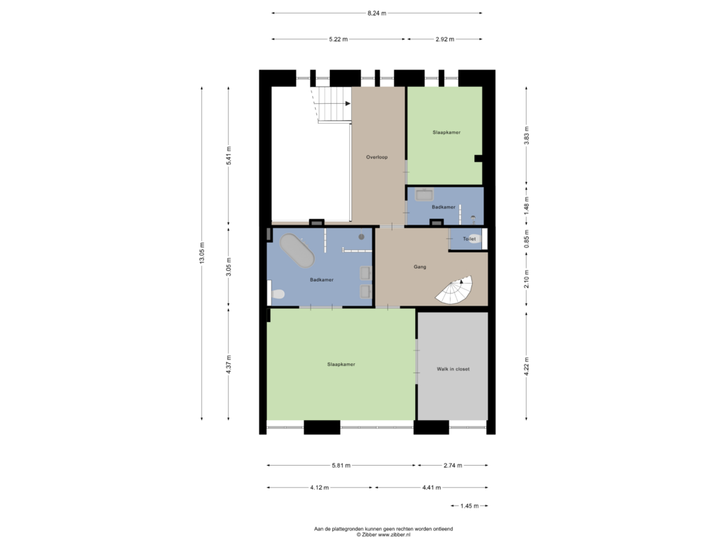 Bekijk plattegrond van Eerste Verdieping van Majellahof 14