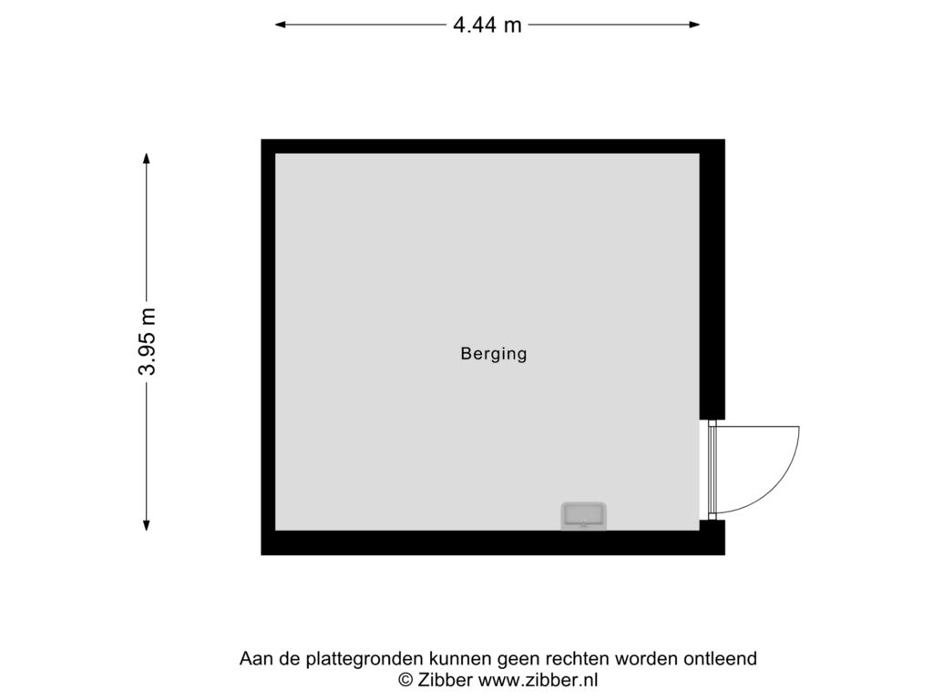 Bekijk plattegrond van Berging van Majellahof 14