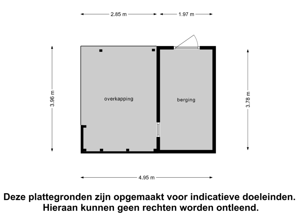 Bekijk plattegrond van Berging van Luit 25