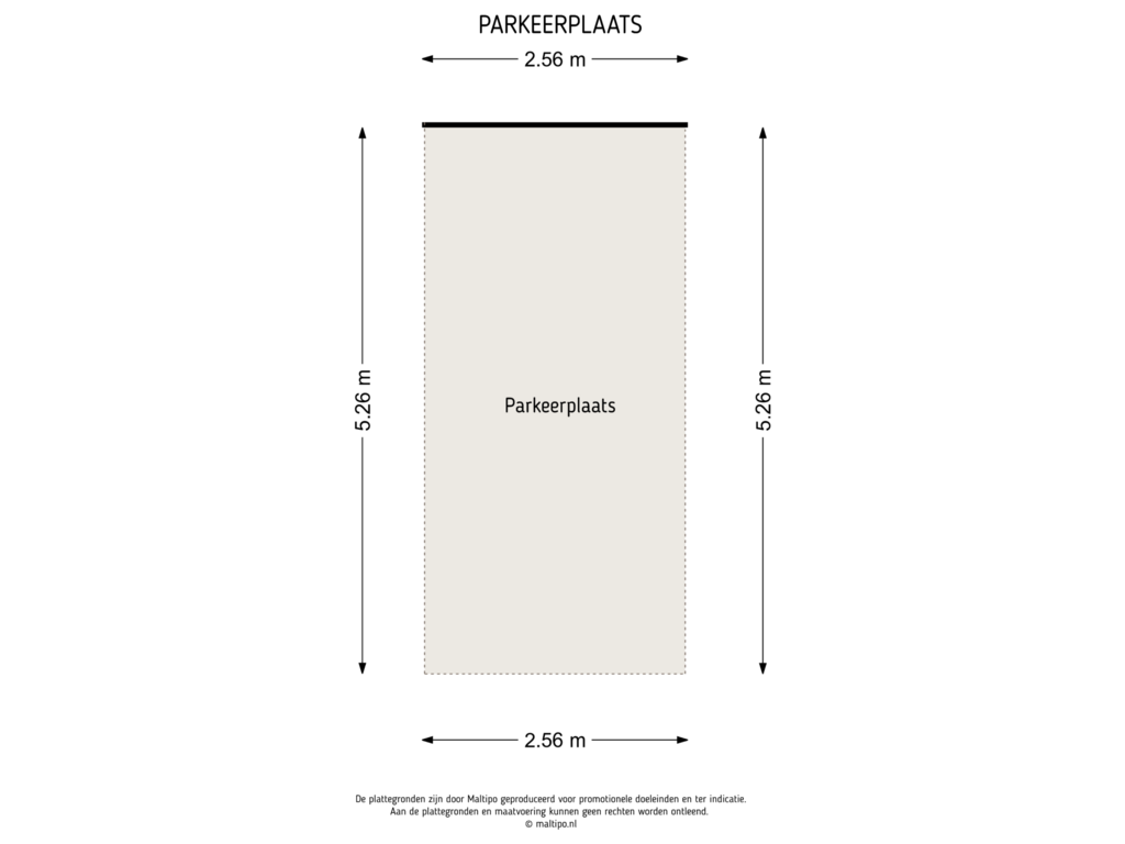 Bekijk plattegrond van Parkeerplaats van Verlengde Bredestraat 55