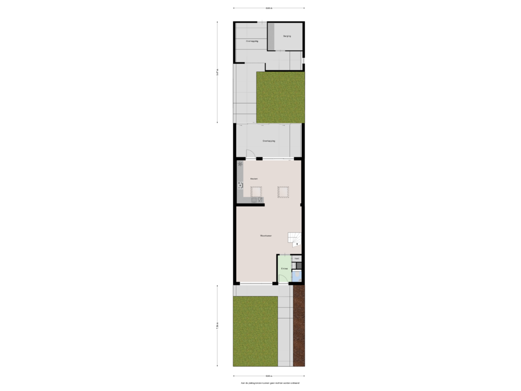 Bekijk plattegrond van Begane grond - tuin van Grevelingen 5