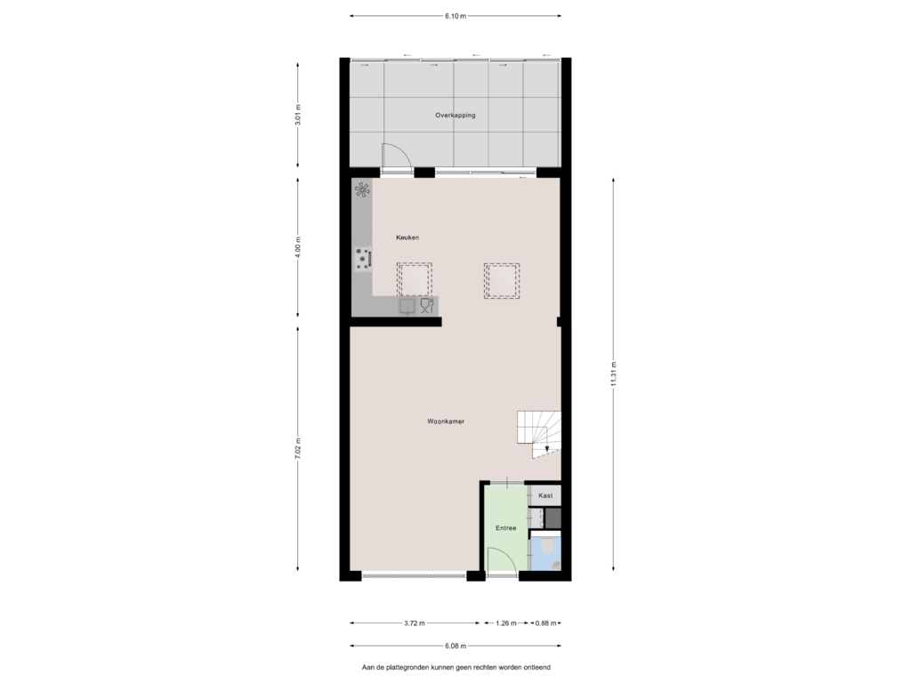 Bekijk plattegrond van Begane grond van Grevelingen 5