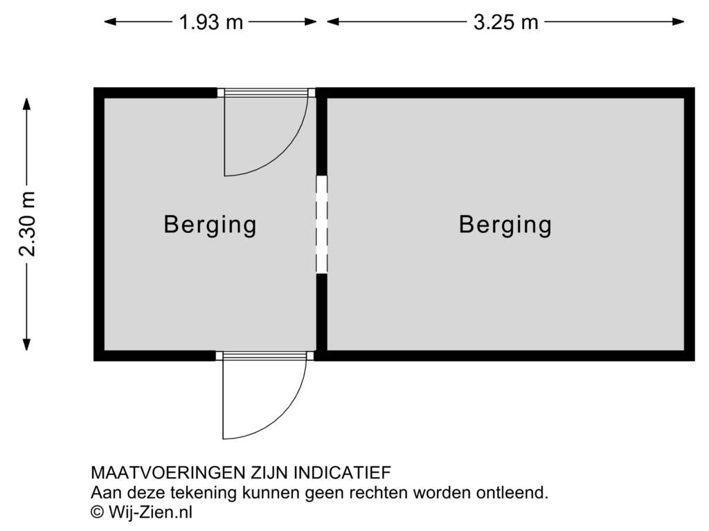 Bekijk plattegrond van Berging van De Boomgaard 15