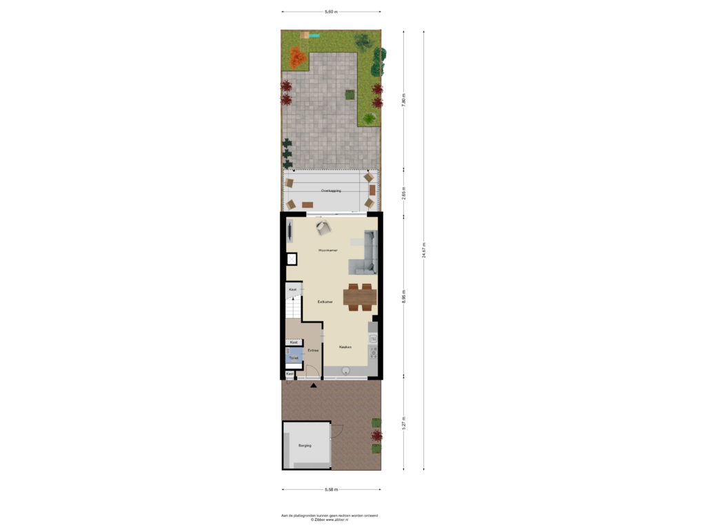 View floorplan of Begane Grond_Tuin of Gerberaduin 4