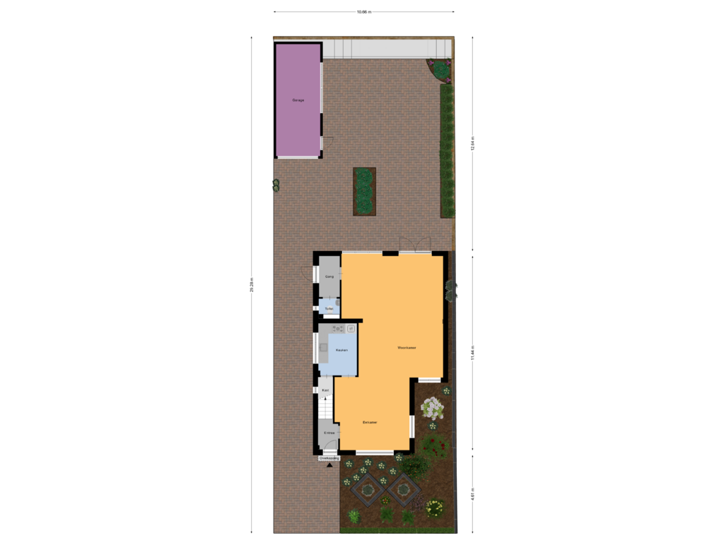 Bekijk plattegrond van Begane Grond_Tuin van Julianastraat 57