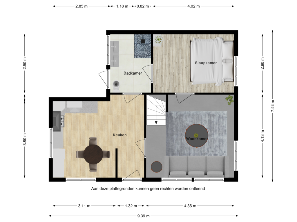 View floorplan of Bg Nummer één of Nummer Eén 42