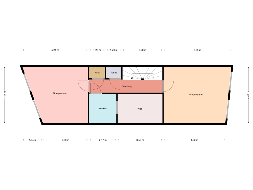 Bekijk plattegrond van 2e Verdieping van Scheepstimmermanslaan 35-A02