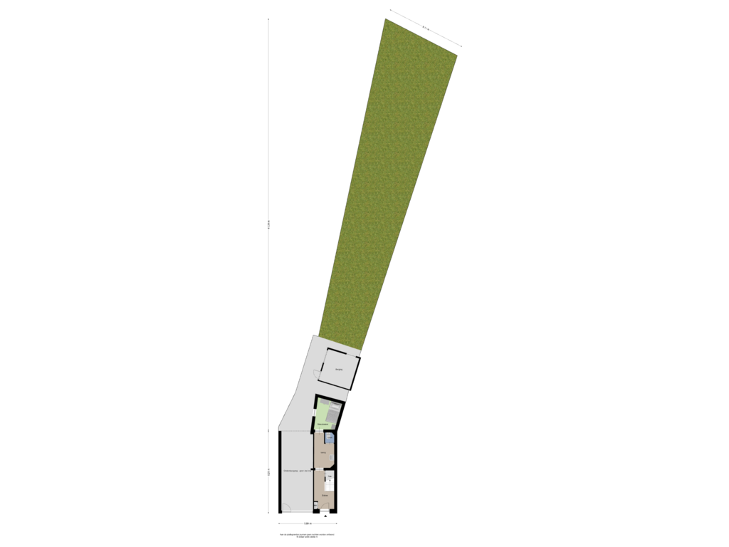 Bekijk plattegrond van Begane Grond Tuin van Emmastraat 39