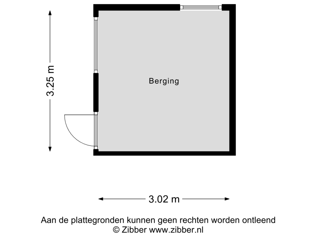 Bekijk plattegrond van Berging van Emmastraat 39